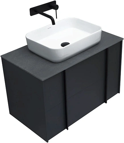 Тумба под раковину Allen Brau Reality 80 1.32005.AM антрацит матовый Тумба под раковину Allen Brau Reality 80 1.32005.AM антрацит матовый