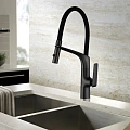 Смеситель для кухни Vincea VKF-115MB, черный Смеситель для кухни Vincea VKF-115MB, черный