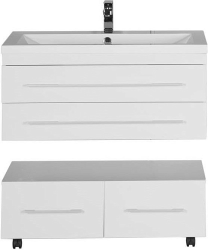 Тумба под раковину Aquanet Нота 90 белый 00171492 Тумба под раковину Aquanet Нота 90 белый 00171492