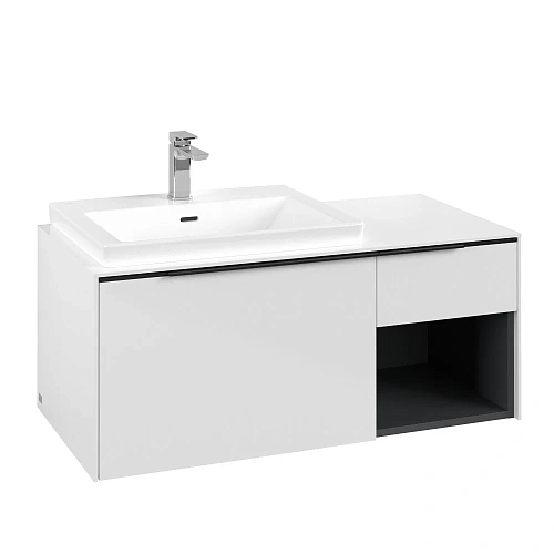 Тумба под раковину Villeroy & Boch Subway 3.0 Brilliant White / Brilliant White C57201VE Тумба под раковину Villeroy & Boch Subway 3.0 Brilliant White / Brilliant White C57201VE