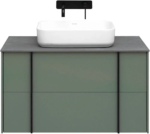 Тумба под раковину Allen Brau Reality 90 1.32006.CGM олива матовый Тумба под раковину Allen Brau Reality 90 1.32006.CGM олива матовый