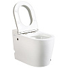 Унитаз приставной ABBER Bequem AC1114P белый с импульсным смывом с крышкой микролифт Унитаз приставной ABBER Bequem AC1114P белый с импульсным смывом с крышкой микролифт