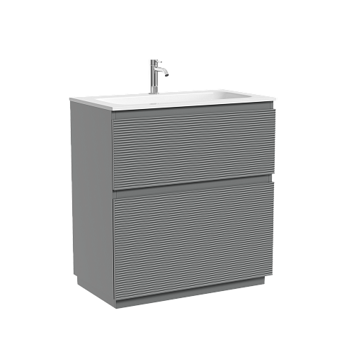 Тумба под раковину SANCOS Folk Floor FL80FES 790х445х850 Ergraut soft, напольная Тумба под раковину SANCOS Folk Floor FL80FES 790х445х850 Ergraut soft, напольная