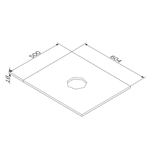 Столешница AM.PM Func M8FST0600WM 60 см, белый матовый Столешница AM.PM Func M8FST0600WM 60 см, белый матовый