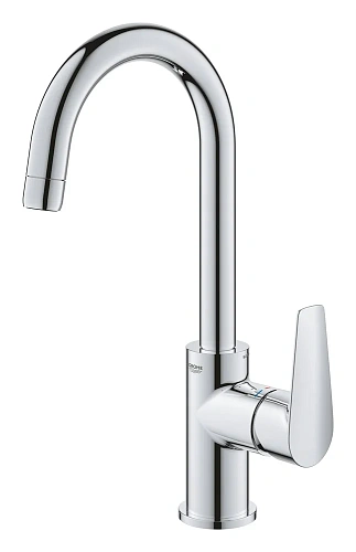 Смеситель для раковины GROHE BauEdge (23760001) с термостатом и донным клапаном Смеситель для раковины GROHE BauEdge (23760001) с термостатом и донным клапаном