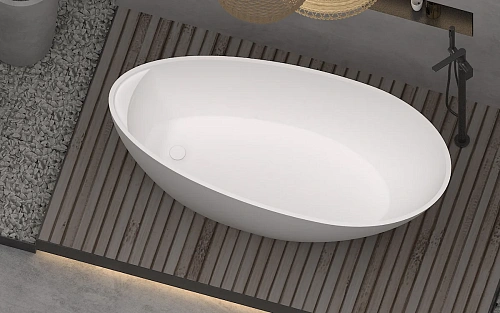 Ванна из искусственного камня Timo solid MARI1700 (1700x800x540) Ванна из искусственного камня Timo solid MARI1700 (1700x800x540)