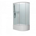 Душевая кабина Frank F412/2L левосторонняя White без крыши белый профиль 120x80 136009 Душевая кабина Frank F412/2L левосторонняя White без крыши белый профиль 120x80 136009