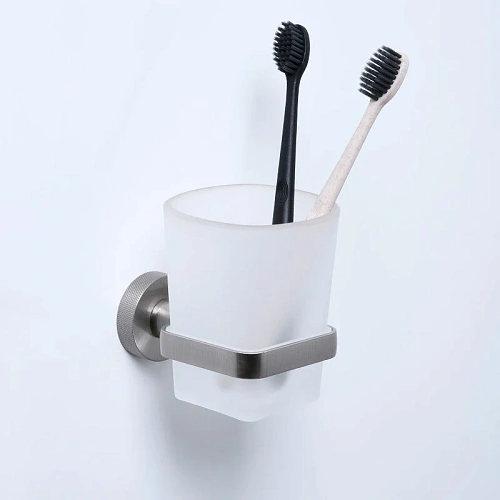 Стакан WasserKRAFT Tauber K-64428 никель Стакан WasserKRAFT Tauber K-64428 никель