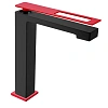 Смеситель для раковины Boheme Q 142-BR BlackRed Смеситель для раковины Boheme Q 142-BR BlackRed