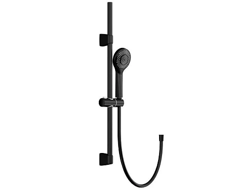 Душевой гарнитур Cersanit NENO (A63696) 3 режима шланг 200 PVC черный 63696 Душевой гарнитур Cersanit NENO (A63696) 3 режима шланг 200 PVC черный 63696
