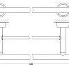 Полотенцедержатель FBS Vizovice VIZ 037 двойной длина 60 см Полотенцедержатель FBS Vizovice VIZ 037 двойной длина 60 см