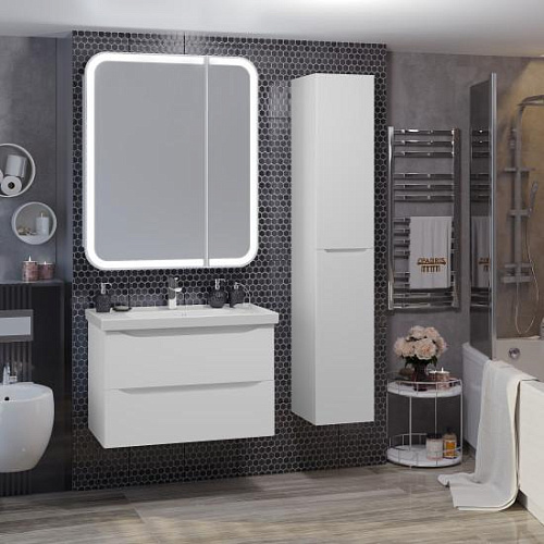 Зеркальный шкаф Opadiris Элеганс 80 премиум 00-00006876 Зеркальный шкаф Opadiris Элеганс 80 премиум 00-00006876