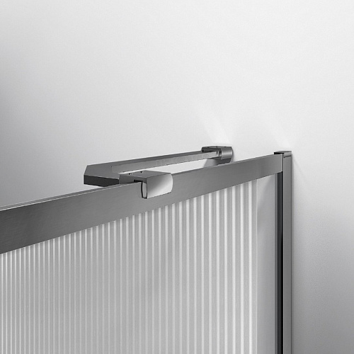 Шторка на ванну Vincea VSB-41700FLGM, 700x1400, вороненая сталь, стекло рифленое Шторка на ванну Vincea VSB-41700FLGM, 700x1400, вороненая сталь, стекло рифленое