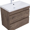 Тумба под раковину Aquanet Нота New 75 дуб веллингтон табак 00334192 подвесная Тумба под раковину Aquanet Нота New 75 дуб веллингтон табак 00334192 подвесная