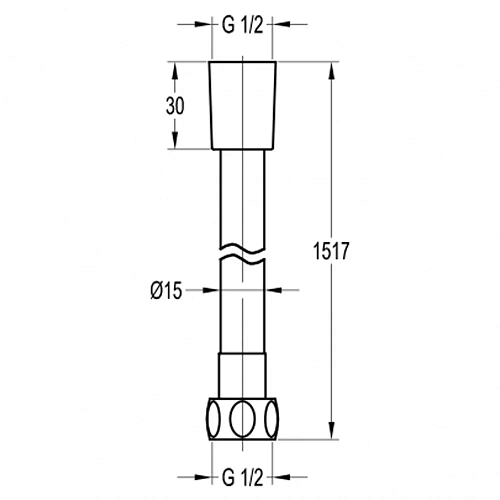 Душевой шланг Swedbe Terracotta Art 2530 1,5 м Душевой шланг Swedbe Terracotta Art 2530 1,5 м