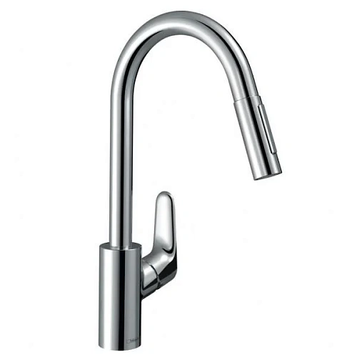Смеситель для кухни Hansgrohe 240, с вытяжным душем, 2jet, sBox 73880000 Смеситель для кухни Hansgrohe 240, с вытяжным душем, 2jet, sBox 73880000