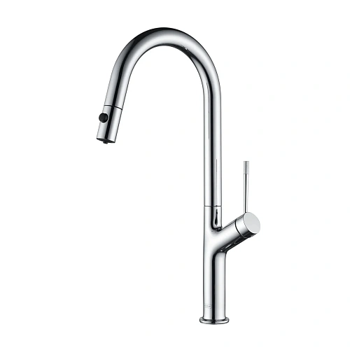 Смеситель для кухни AQUAme Cucina AQM9905CR с выдвижным изливом, с подключением к фильтру с питьевой водой, хром Смеситель для кухни AQUAme Cucina AQM9905CR с выдвижным изливом, с подключением к фильтру с питьевой водой, хром