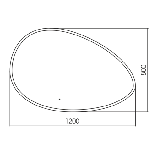 Зеркало SILVER MIRRORS Omega 1200х800 (LED-00002557) Зеркало SILVER MIRRORS Omega 1200х800 (LED-00002557)