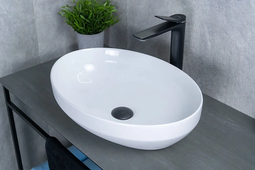 Раковина Gid D1469 51196 накладная белая 50x36x14.5 Раковина Gid D1469 51196 накладная белая 50x36x14.5