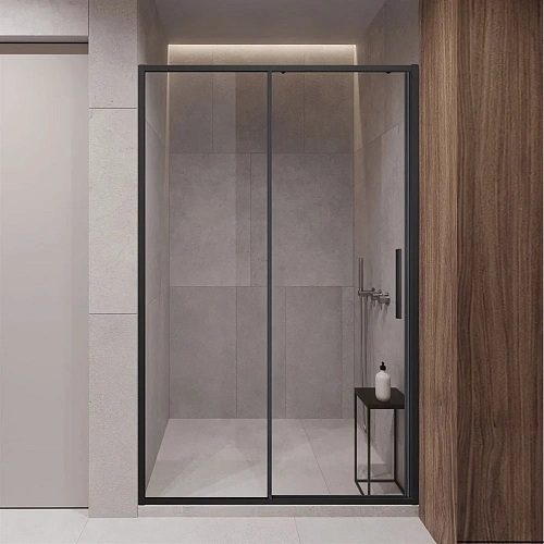 Душевая дверь Vincea Slim-U VDS-2SU120CLB, 1200, м.черный, стекло прозрачное Душевая дверь Vincea Slim-U VDS-2SU120CLB, 1200, м.черный, стекло прозрачное