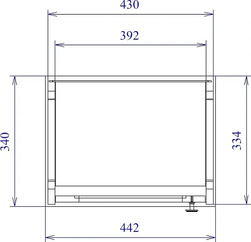 Шкаф-пенал STWORKI Хельсингборг белый 480816 Шкаф-пенал STWORKI Хельсингборг белый 480816