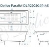 Ванна чугунная Delice Parallel 160х70 DLR220504RB-AS с черными матовыми ручками и антискользящим покрытием Ванна чугунная Delice Parallel 160х70 DLR220504RB-AS с черными матовыми ручками и антискользящим покрытием