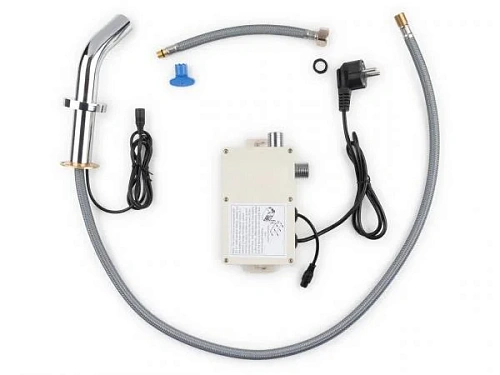 Кран NOFER 07265.B для раковины автоматический, настенный Кран NOFER 07265.B для раковины автоматический, настенный