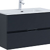 Тумба под раковину Aquanet Алвита New 90 2 ящика, антрацит 00303919 Тумба под раковину Aquanet Алвита New 90 2 ящика, антрацит 00303919