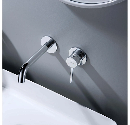 Смеситель для раковины Aquatek ЕВРОПА AQ1313CR Хром, встраиваемый Смеситель для раковины Aquatek ЕВРОПА AQ1313CR Хром, встраиваемый