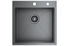 Кухонная мойка Raglo R700.5050.09 500x500мм графит