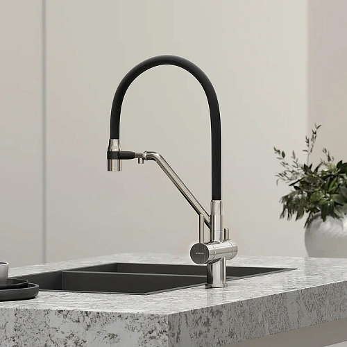 Смеситель для кухни Sancos Dora SC4003BN под фильтр, брашированный никель Смеситель для кухни Sancos Dora SC4003BN под фильтр, брашированный никель