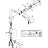 Смеситель для кухни GROHE Minta (32168000) с выдвижным изливом, хром Смеситель для кухни GROHE Minta (32168000) с выдвижным изливом, хром
