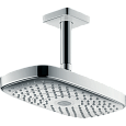 Верхний душ hansgrohe Raindance Select E 300 2jet потолочный, хром 27384000 Верхний душ hansgrohe Raindance Select E 300 2jet потолочный, хром 27384000
