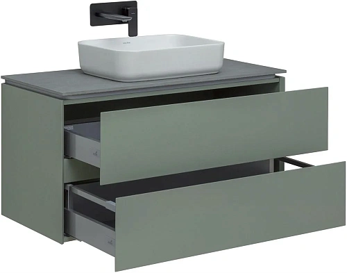 Тумба под раковину Allen Brau Infinity 1.21003.CGM 100 cement grey matt Тумба под раковину Allen Brau Infinity 1.21003.CGM 100 cement grey matt