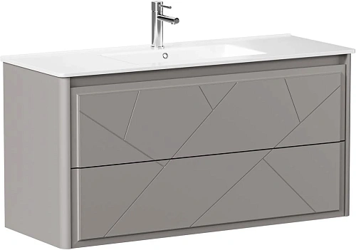 Тумба под раковину Allen Brau Paris 120 1.360003.PGM платина матовый Тумба под раковину Allen Brau Paris 120 1.360003.PGM платина матовый