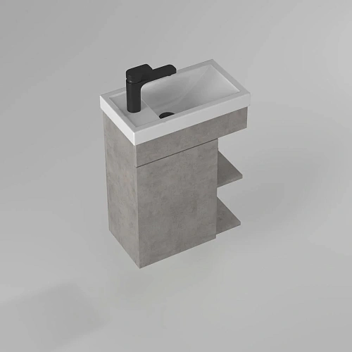 Тумба под раковину BRIZ Чикаго 45 см 241 03-18045-06 00 БТН, бетон Тумба под раковину BRIZ Чикаго 45 см 241 03-18045-06 00 БТН, бетон