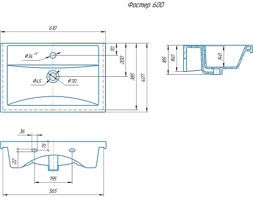 Тумба под раковину BRIZ Риччи т8-60 под раковину Фостер 360 03-08060-06 00 ВЕЛ дуб веллингтон табак Тумба под раковину BRIZ Риччи т8-60 под раковину Фостер 360 03-08060-06 00 ВЕЛ дуб веллингтон табак