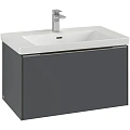 Тумба под раковину Villeroy & Boch Subway 3.0 Graphite / Graphite C57302VR Тумба под раковину Villeroy & Boch Subway 3.0 Graphite / Graphite C57302VR