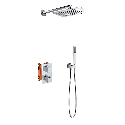 Душевая система Vincea VSFW-102TCH термостатический встраиваемая, хром Душевая система Vincea VSFW-102TCH термостатический встраиваемая, хром