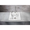 Кухонная мойка Milacio Murcia 46 Cuarzo (MC.77032), белый Кухонная мойка Milacio Murcia 46 Cuarzo (MC.77032), белый
