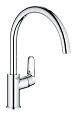 Смеситель для кухни GROHE Start Flow с высоким C-изливом, хром (31555001) Смеситель для кухни GROHE Start Flow с высоким C-изливом, хром (31555001)
