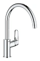 Смеситель для кухни GROHE Start Flow с высоким C-изливом, хром (31555001) Смеситель для кухни GROHE Start Flow с высоким C-изливом, хром (31555001)
