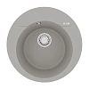 Кухонная мойка Lemark SULA 500 врезная круглая из кварцгранита, грей 9910003 Кухонная мойка Lemark SULA 500 врезная круглая из кварцгранита, грей 9910003