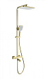 Душевая система Wonzon & Woghand с термостатом, брашированное золото (WW-B3026-T1-BG) Душевая система Wonzon & Woghand с термостатом, брашированное золото (WW-B3026-T1-BG)