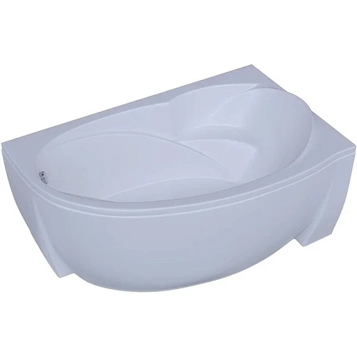 Акриловая ванна Aquatek Бетта 160 правая пустая с фронтальным экраном вклеенный каркас BET160-000002 BET160-0000028 Акриловая ванна Aquatek Бетта 160 правая пустая с фронтальным экраном вклеенный каркас BET160-000002 BET160-0000028