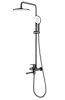 Душевая система Splenka S222.24.09, графит