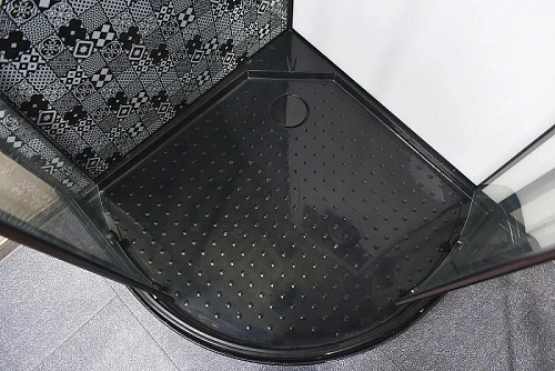 Душевая кабина Esbano ELEGANCIA (ESKBB90CR) полукруглая с крышей ESB-90CR 90x90x210см Душевая кабина Esbano ELEGANCIA (ESKBB90CR) полукруглая с крышей ESB-90CR 90x90x210см