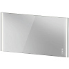 Зеркало Duravit XVIU XV70460B2B2 с подсветкой 142 см черный матовый