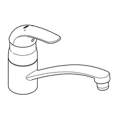 Смеситель для кухни GROHE Euroeco (32750000) хром Смеситель для кухни GROHE Euroeco (32750000) хром