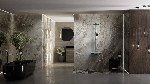 Душевая система Vincea Inspire VSFS-3I12TCH термостатическая с изливом, 30см верхний душ, хром Душевая система Vincea Inspire VSFS-3I12TCH термостатическая с изливом, 30см верхний душ, хром